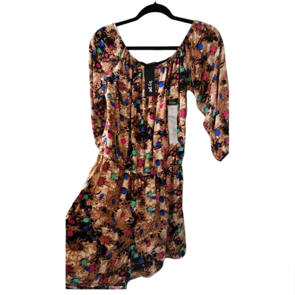 NWT Playful Colorful ROMPER Boho